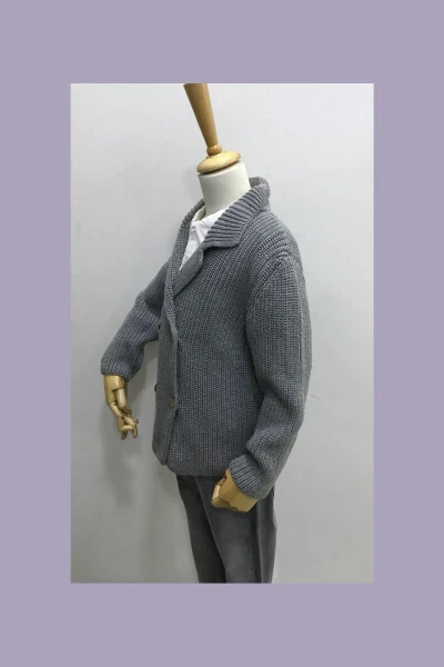 Boys' Selanik Knit Cardigan - Modazone (1)