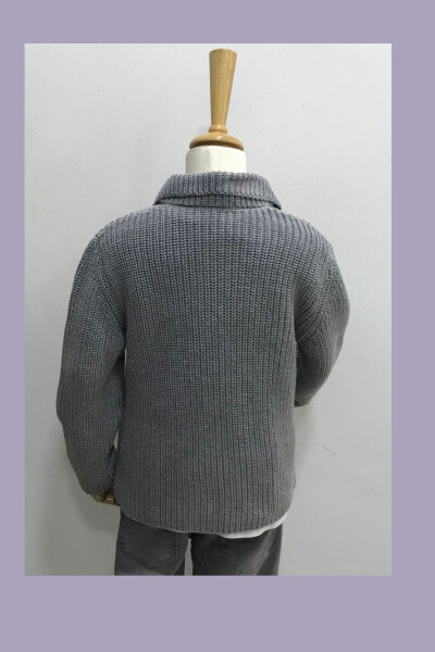 Boys' Selanik Knit Cardigan - 3