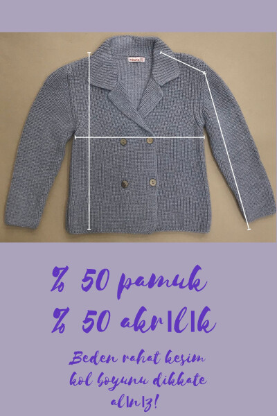 Boys' Selanik Knit Cardigan - 6