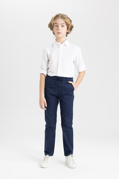 Boys' Standard Leg Gabardine Trousers - 2