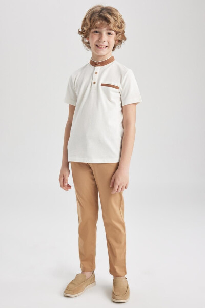 Boys' Standard Leg Gabardine Trousers Z3195a623sm - 4