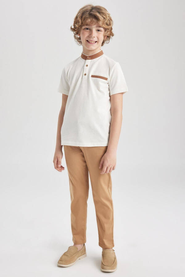 Boys' Standard Leg Gabardine Trousers Z3195a623sm - 4