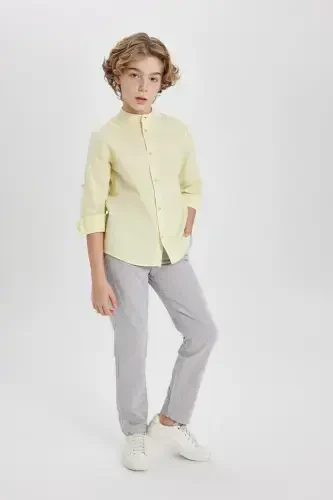 Boys Standard Leg Linen Blend Pants Z1706a623sm - 4