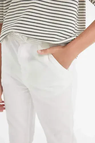 Boy's Standard Leg Linen Look Pants C2981A824SM - 6