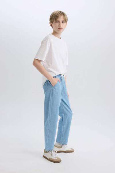 Boys Straight Fit Jeans Light Blue - 2