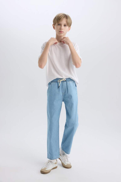 Boys Straight Fit Jeans Light Blue - 3