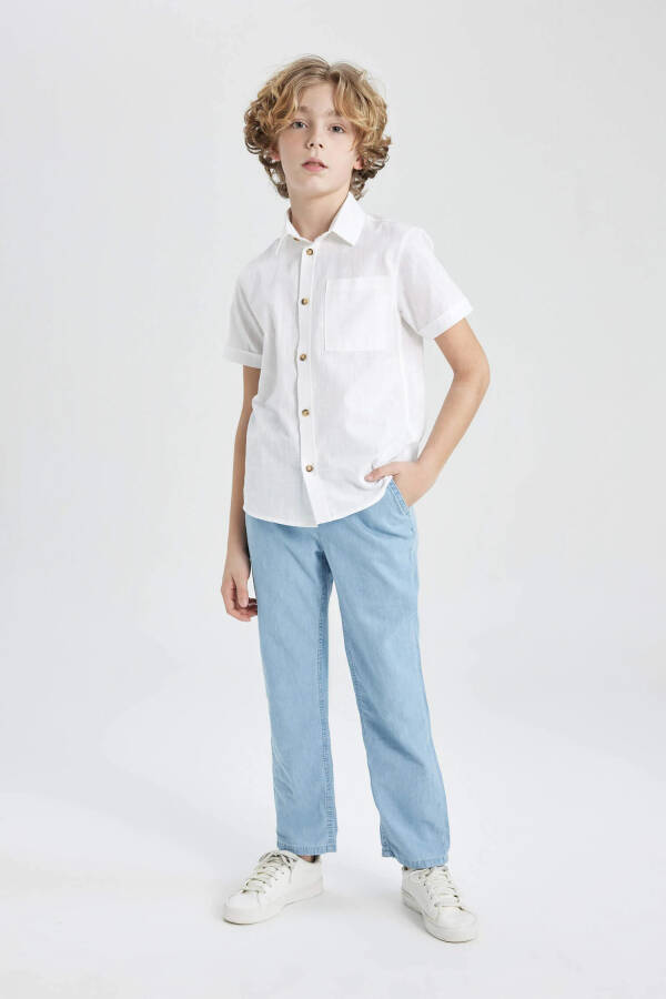 Boys Straight Fit Jeans Light Blue - 7