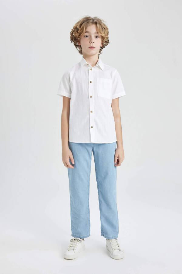 Boys Straight Fit Jeans Light Blue - 8