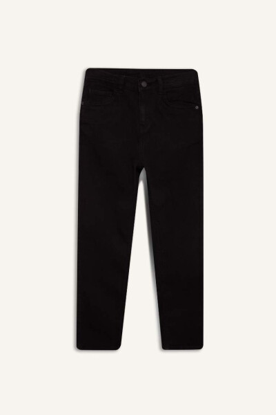 Boys Straight Fit Standard Leg Jeans Black - 8