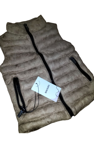 Boys Suede Vest - MACKAYS