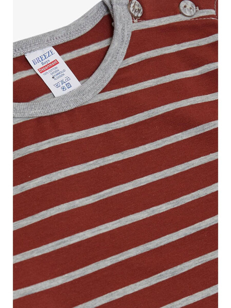 Boy's T-shirt - Brown - 3