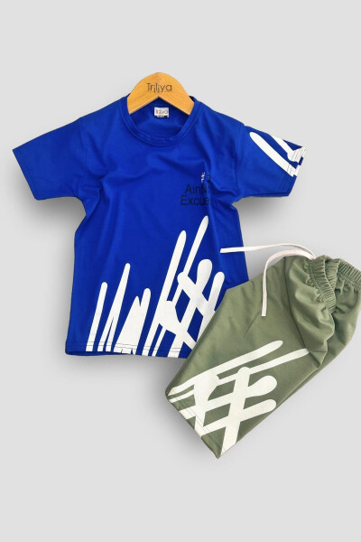 Boys' T-Shirt & Capri Set - Economical Summer Chic 