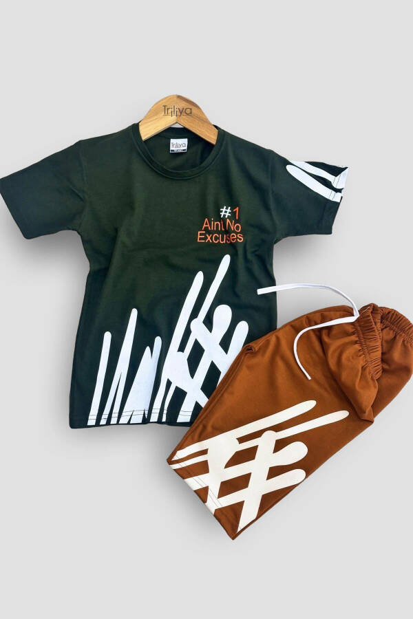 Boys T-Shirt & Capri Set - Economical Summer Style - 1