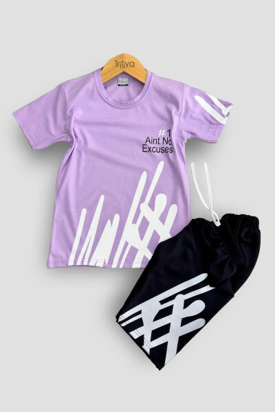 Boys' T-Shirt & Capri Set - Economical Summer Style 
