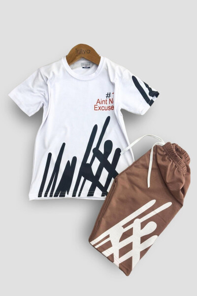 Boys' T-Shirt & Capri Set - Economical Summer Style 