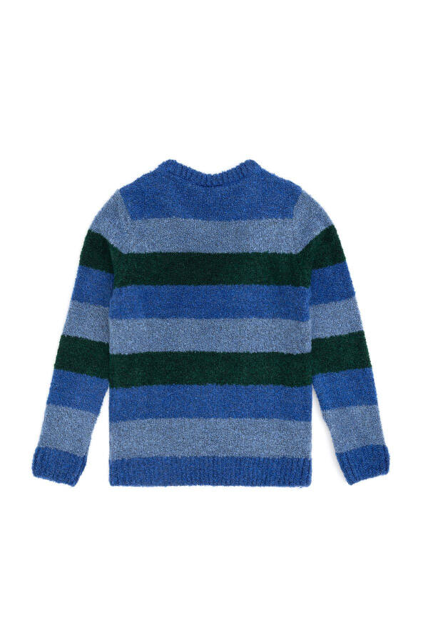 Boys' Teal Bike Neck Sweater 50293032-vr045 - 2