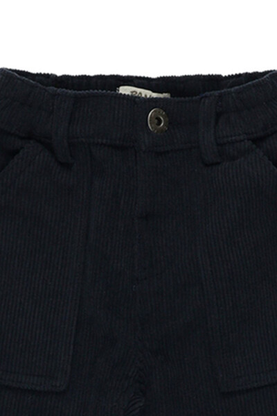 Boy's Teal Striped Pants - 3