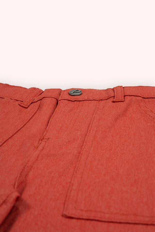 Boy's terracotta pants - 3