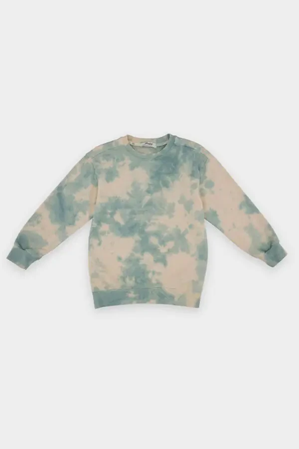 Boys' Washed Green Sweatshirt - 2