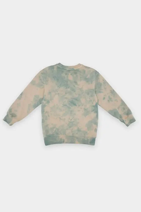 Boys' Washed Green Sweatshirt - 5