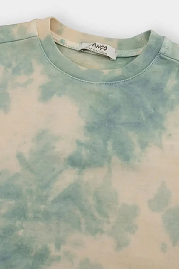 Boys' Washed Green Sweatshirt - 6