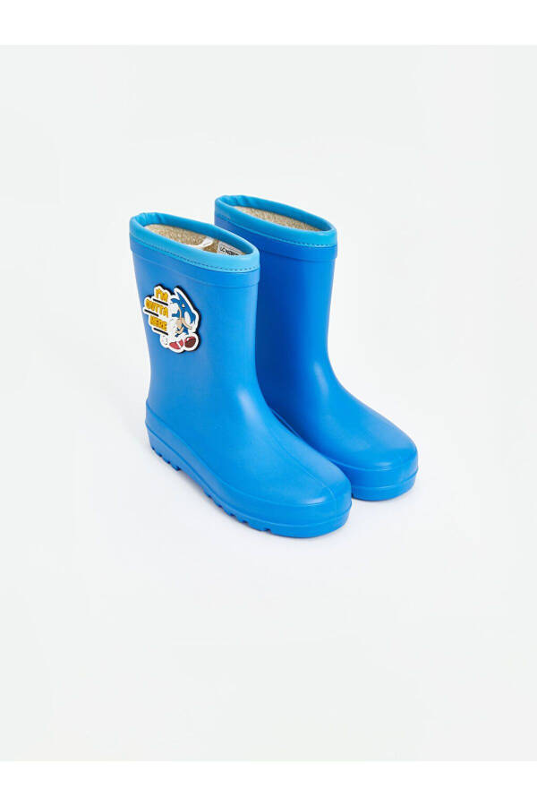 Boys' waterproof rain boots. - 4