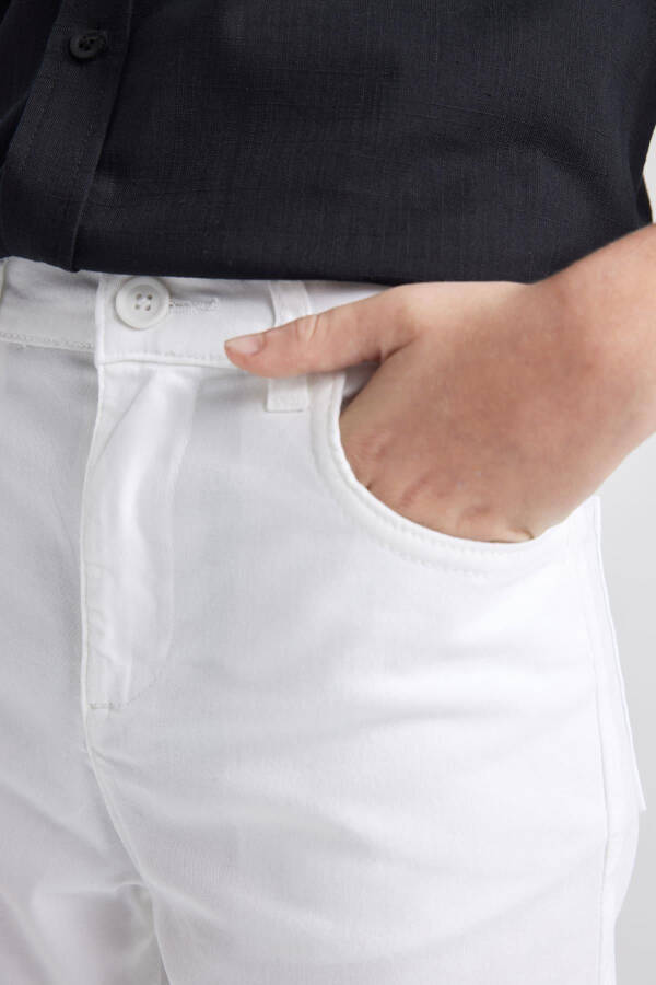 Boys White Gabardine Trousers Tyc00398959998 - 13