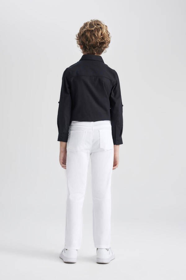 Boys White Gabardine Trousers Tyc00398959998 - 14