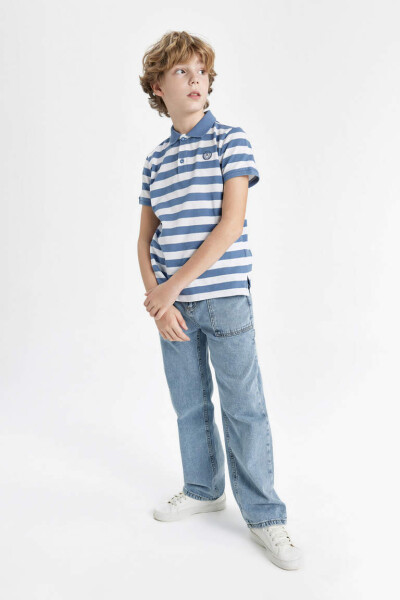 Boys Wide Leg Jeans Light Blue - 3