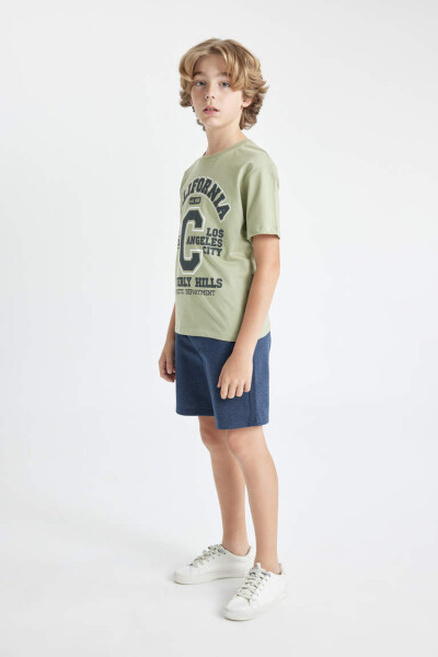 Boys' Zipper Pocket Shorts Navy - 2