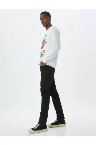 Brad Slim Fit Jean Qora Erkak Jean Shim 6wam4 - KOTON (1)