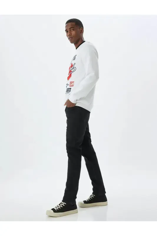 Brad Slim Fit Jean Qora Erkak Jean Shim 6wam4 - 2