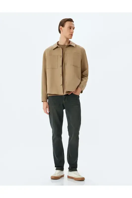 Brad Slım Petrol Erkek 5sam40053ıd - KOTON