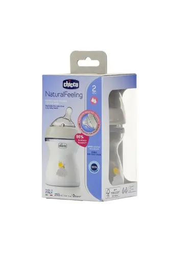 Brand: Natural Feeling Baby Bottle 2 Months+ 250 Ml Category: Baby Bottle - 5