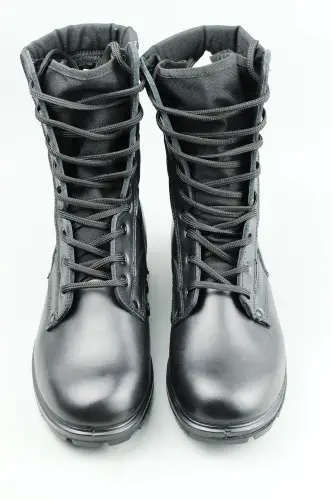 Brandalı Kauçuk Asker Botu Erkek Siyah Oknb58asb-SİYAH - 8