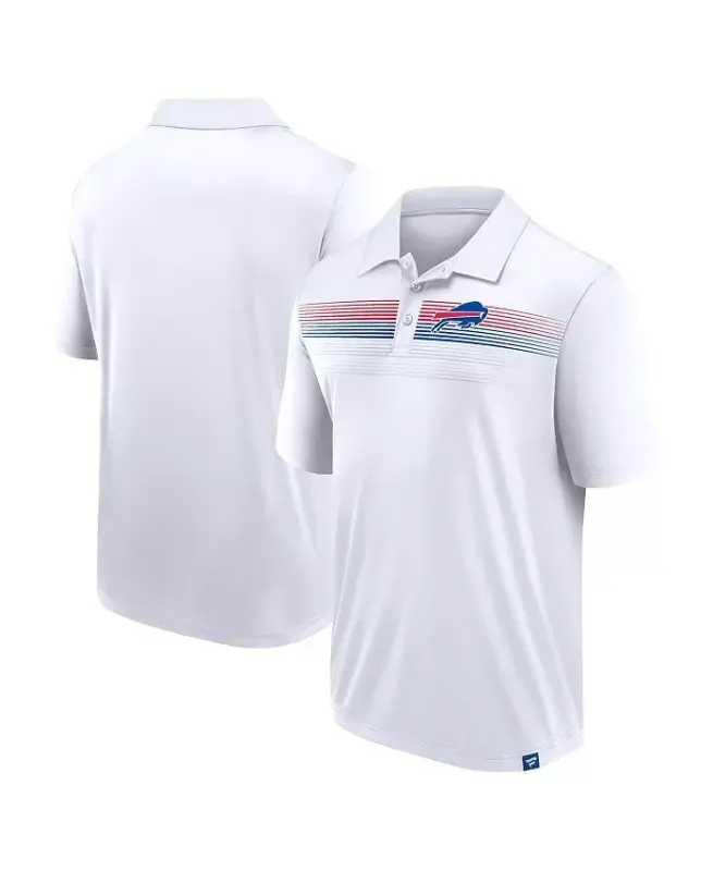 Branded erkaklar oq Buffalo Bills Victory For Us Interlock Polo - 1
