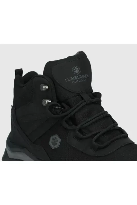 Brandon Men's Black Boots - 5