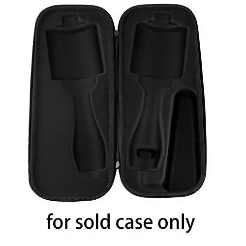 Brappo Hard Portable Travel Case compatibility Revlon One-Step Volumizer Original 1.0 Hair Dryer and Hot Air Brush.(Case Only) (Black) - 2