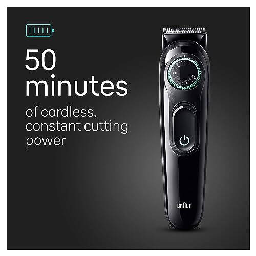 Braun All-in-One Style Kit Series 3 3470, 7-in-1 Trimmer for Men with Beard Trimmer, Ear & Nose Trimmer, Hair Clippers & More, Ultra-Sharp Blade, 40 Length Settings, Washable - 5