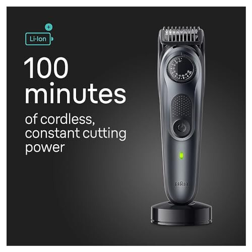 Braun All-in-One Style Kit Series 5 5490, Erkaklar uchun 9-in-1 Trimmer, Soqol Trimmeri, Tana Trimmeri, Soch Kesish Mashinasi va Boshqalar, Ultra O‘tkir Pichoq, 40 Uzunlik Sozlamalari, Suv O‘tkazmas - 5