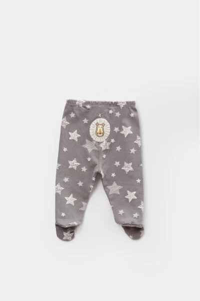 Brave Lion Baby Pants with Booties - Modazone