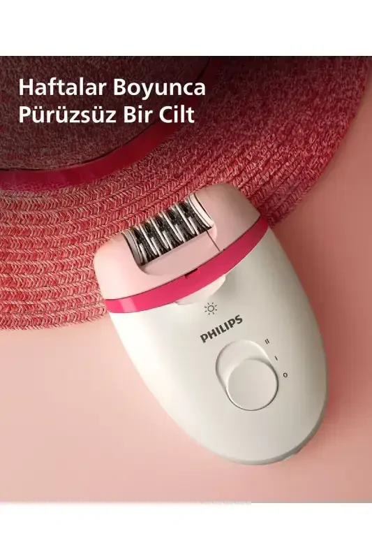 BRE255/05 Kablolu Epilatör,Bacak İçin Kullanım,Işık Özellikli,3 Ek Parçalı,2 Hız Ayarı - 7