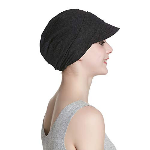 Breathable Viscose Lined Cotton Hat and Scarf Set for Women - 6