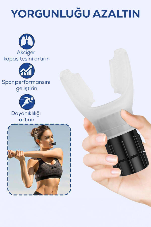 Breathmaximizer Breathing Exercise Device Fitness/Endurance Enhancer - 5