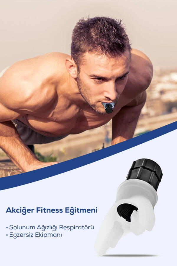 Breathmaximizer nafas olish mashqlari qurilmasi jismoniy holat/chidamlilikni oshirish uchun - 11