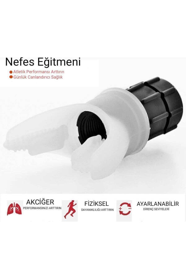 Breathmaximizer Nefes Egzersizi Aleti Kondisyon/dayanıklılık Geliştirici - 5