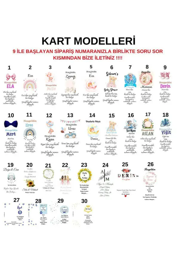 Брелок с желтым цветком, карточкой и сердечком, 5 штук, для празднования Маулида, чтения Корана, дня рождения, новорожденного - 9