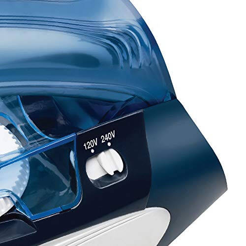 Brentwood MPI-45 Travel Iron with Steam 800-Watt Dual Voltage Non-Stick, Blue - 2