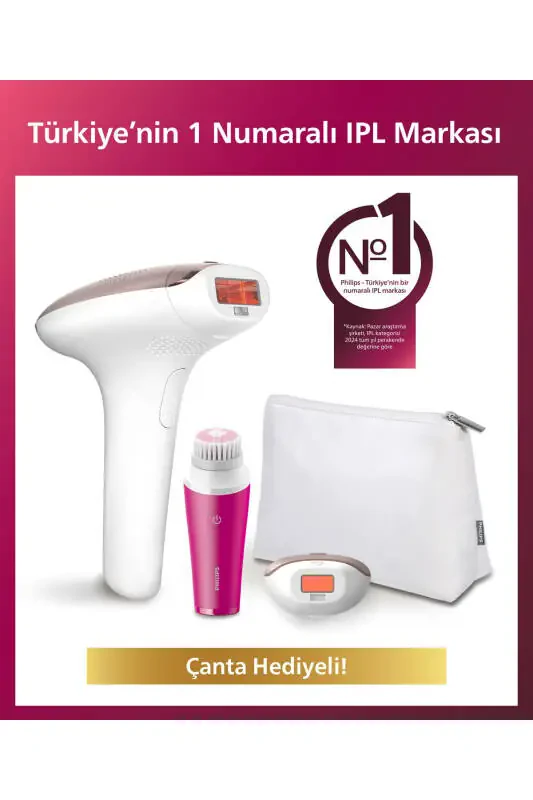 Brı924/00 Lumea IPL Hair Removal Device, Bag and Facial Cleansing Device Included - 8