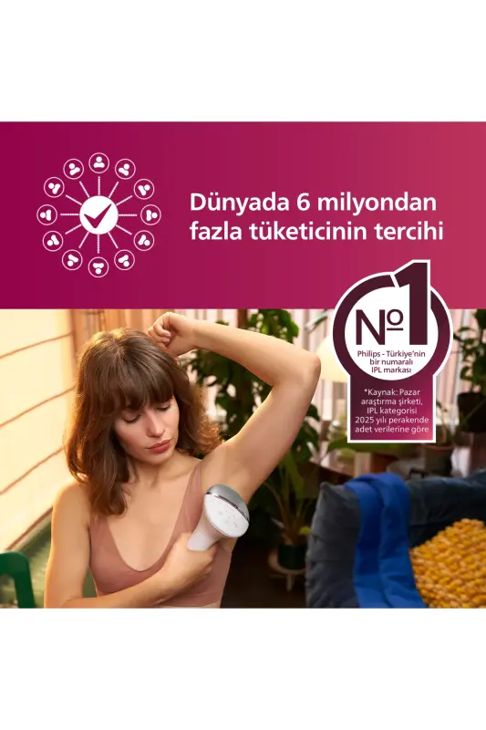 Brı924/00 Lumea IPL Hair Removal Device, Bag and Facial Cleansing Device Included - 2